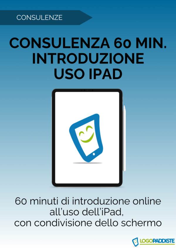 Introduzione all’uso dell’iPad con condivisione schermo