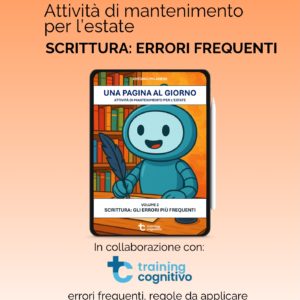 Una pagina al giorno – Scrittura: errori frequenti