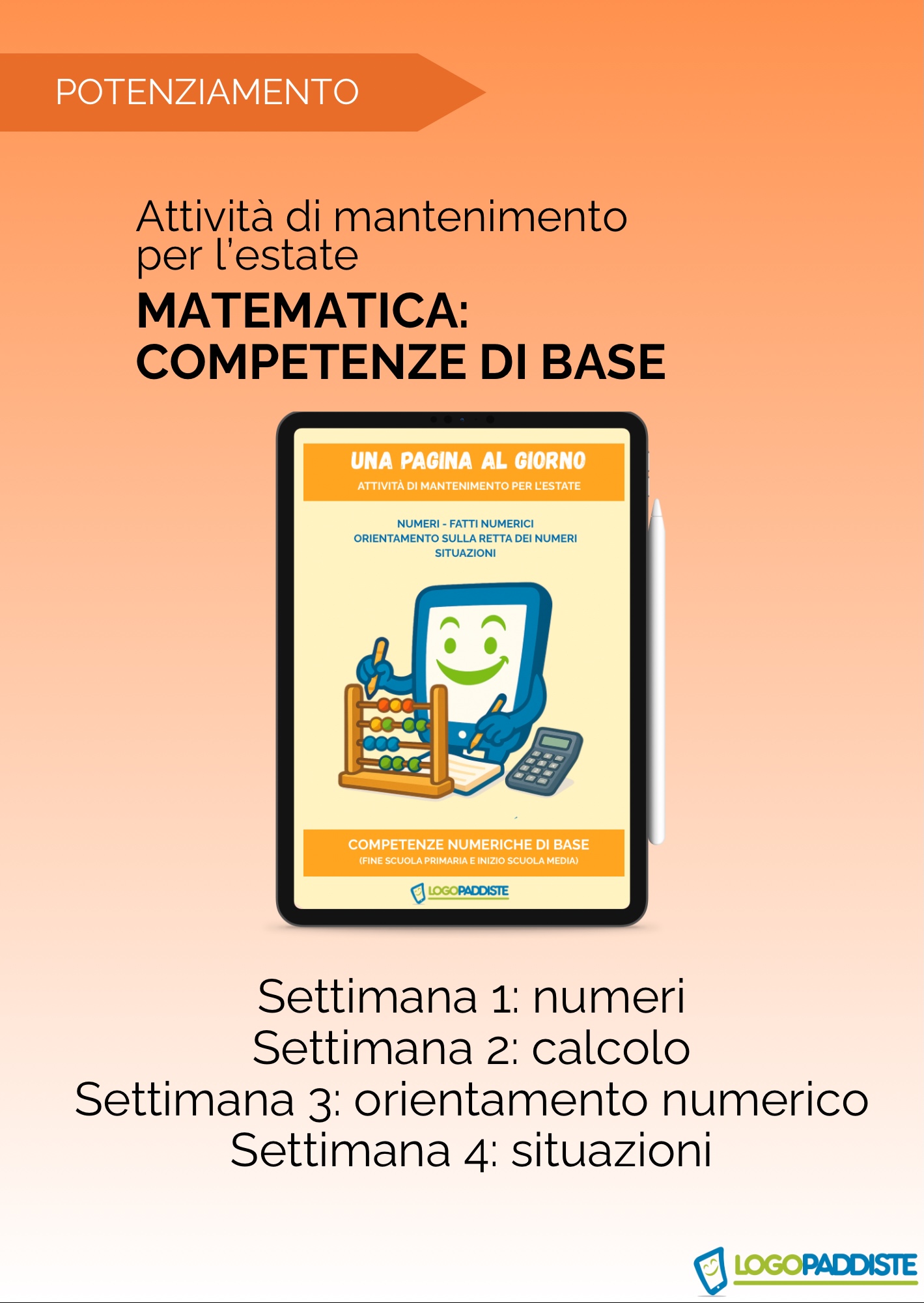 Una pagina al giorno - Matematica al sole
