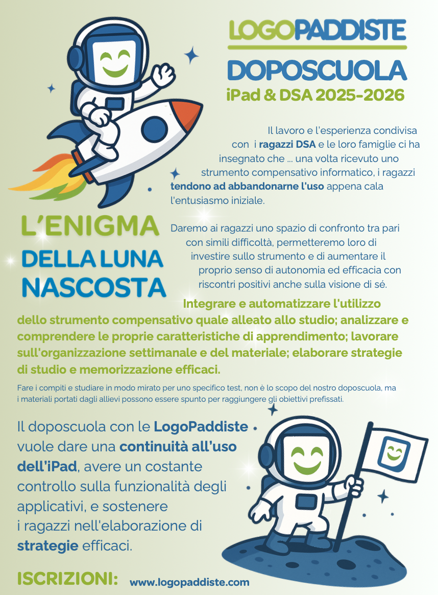 I DopoScuola delle LogoPaddiste