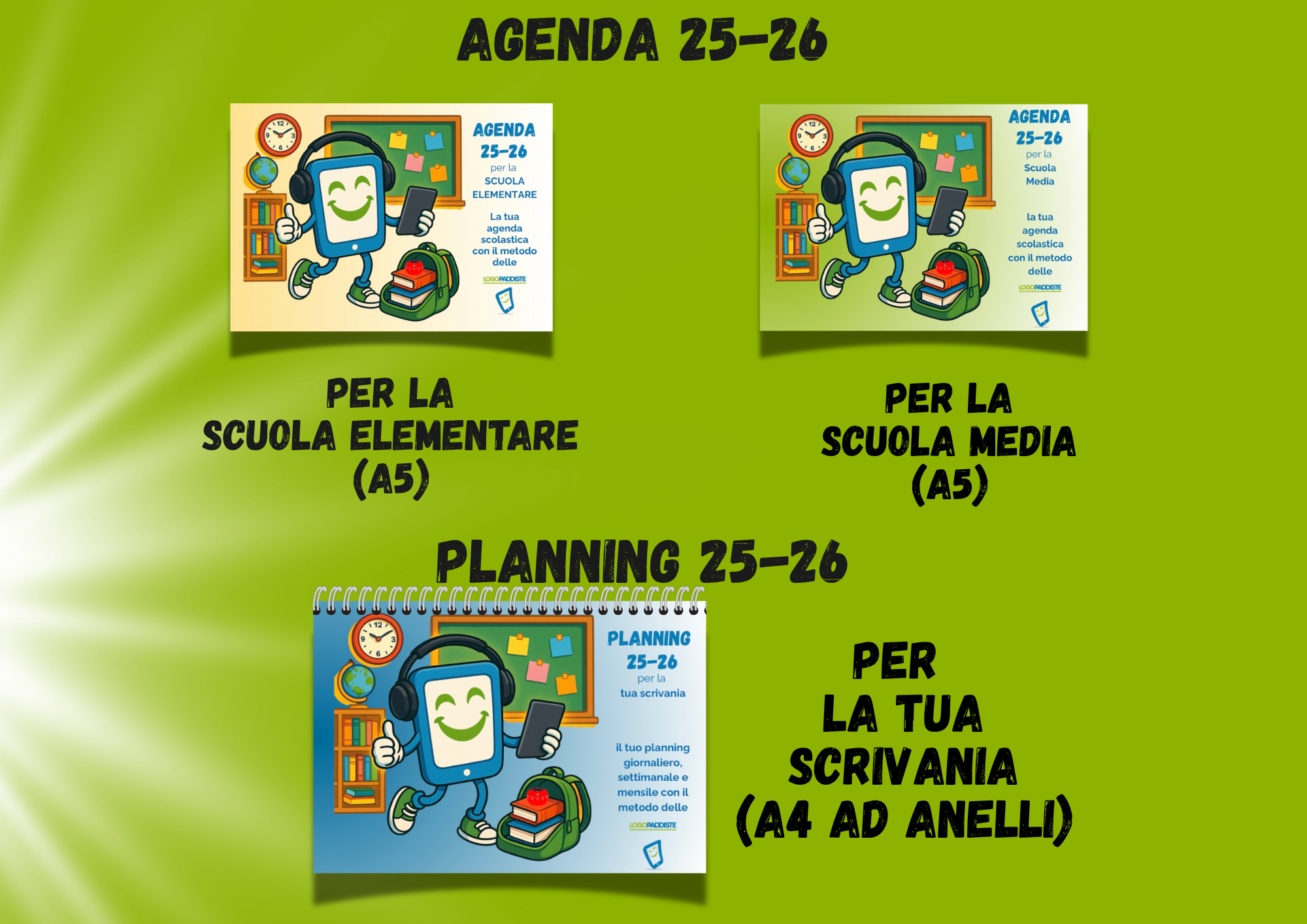 Agenda e Planning LogoPaddiste: organizzarsi per imparare meglio (e con più serenità)