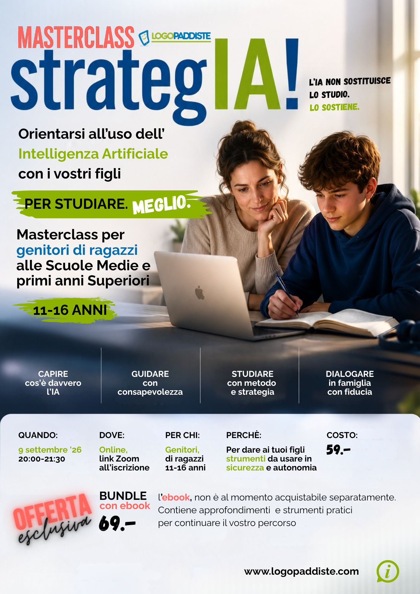 Al momento stai visualizzando Intelligenza artificiale e studio alla Scuola Media